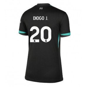 Liverpool Diogo Jota #20 Bortatröja Dam 2024-25 Kortärmad